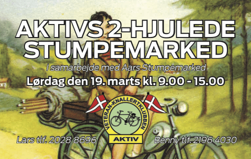 messe 2-hjulet stumpemarked